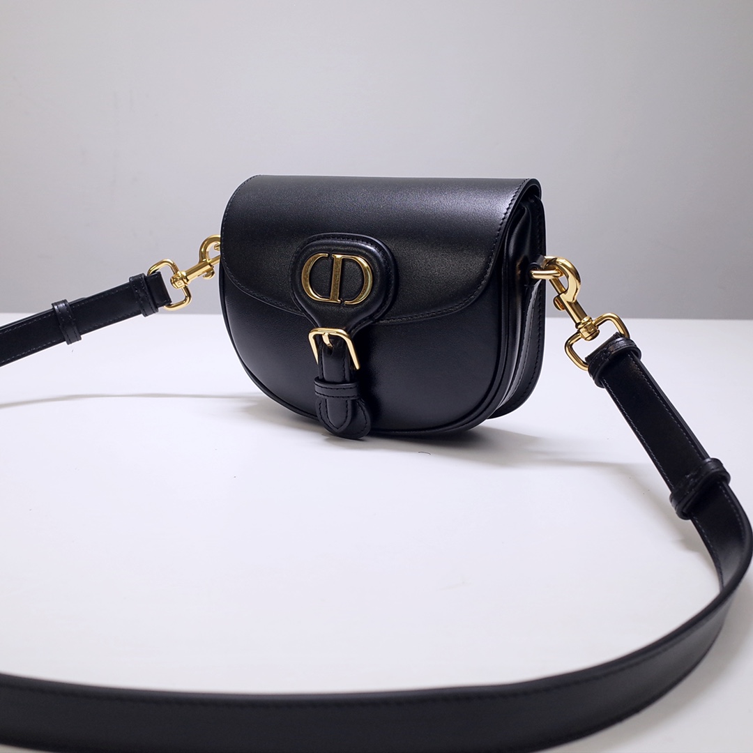 Mini Dior Bobby Bag Black Box Calfskin